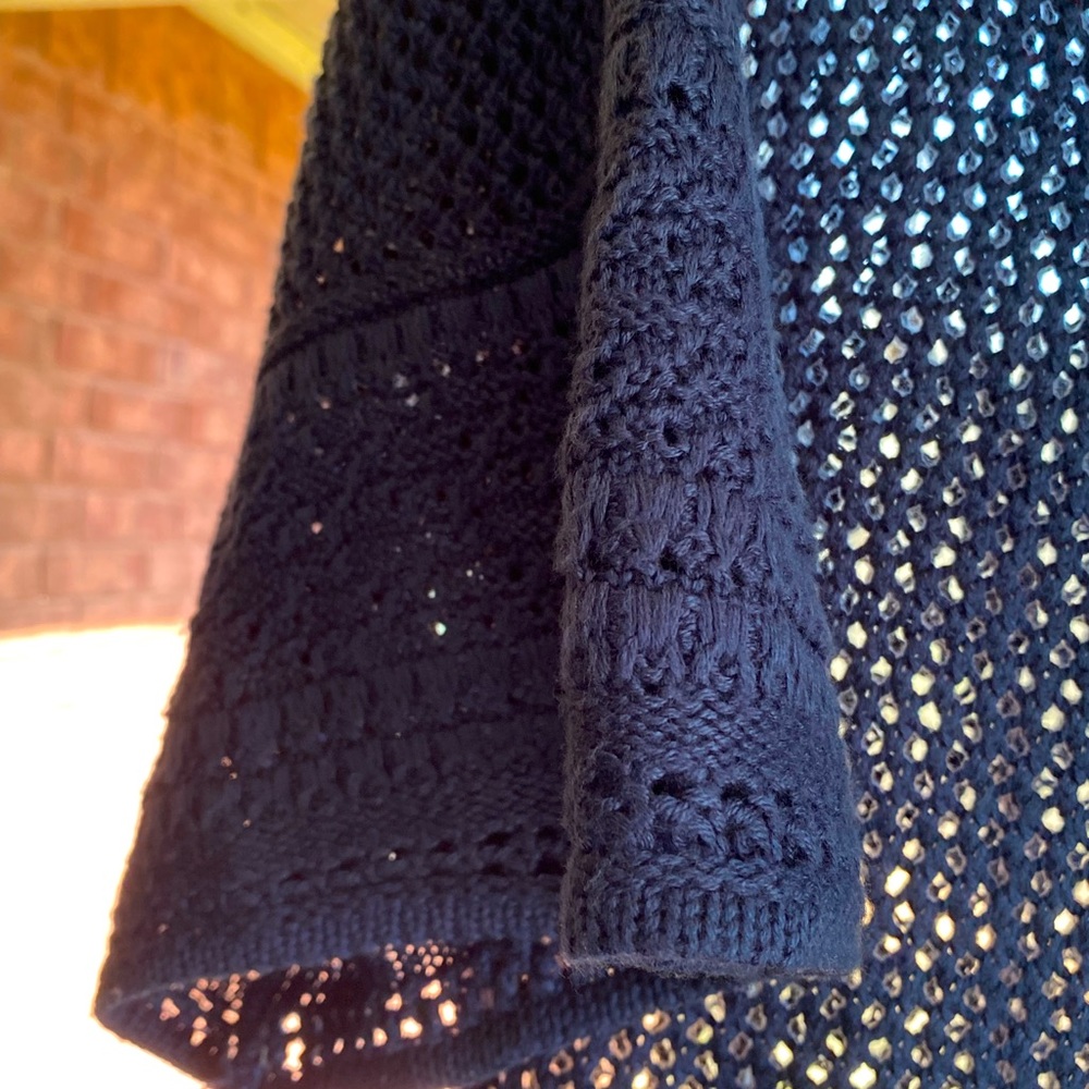 Navy Cotton shrug